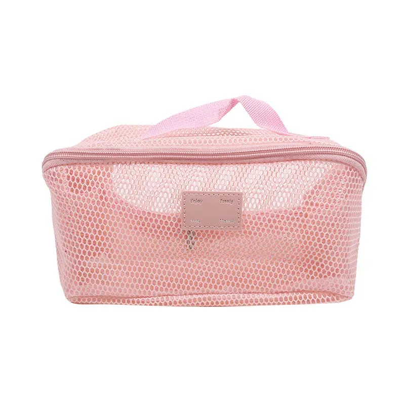 Organisateur de maquillage pour femme, sac à cosmétiques de voyage à fermeture éclair 6