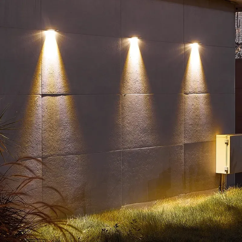 Ambiance lumineuse d'un jardin