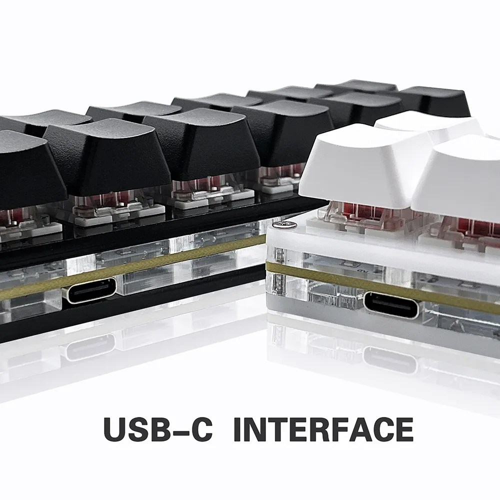 Mini clavier de jeu mécanique à 12 touches, clavier à une main, filaire USB-C, compatible OSU!, programmable et à commutateurs interchangeables à chaud 6