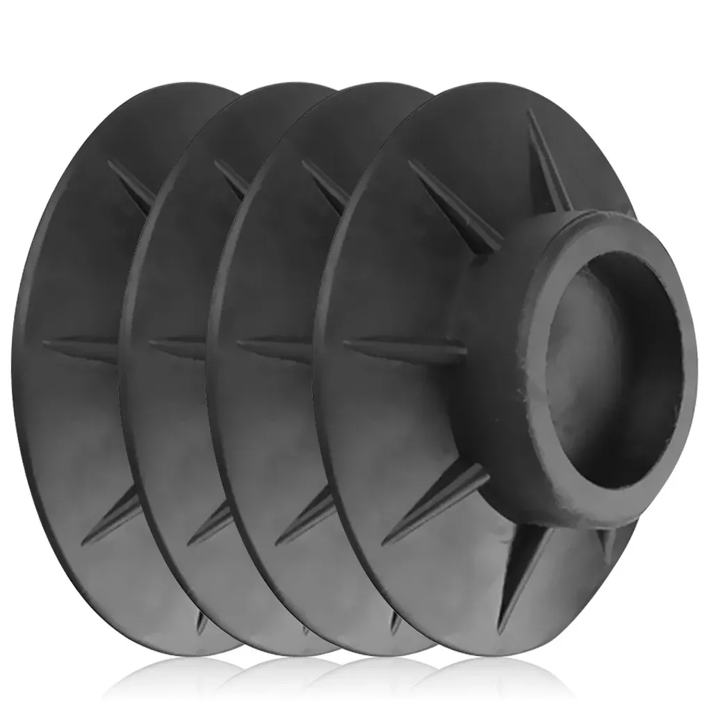 Coussinets anti-vibrations pour pieds de machine à laver, lot de 4, en caoutchouc antidérapant et silencieux - Image 1