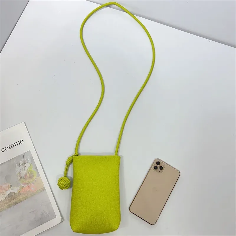 Petit sac à bandoulière en cuir pour femme, compatible smartphone 6