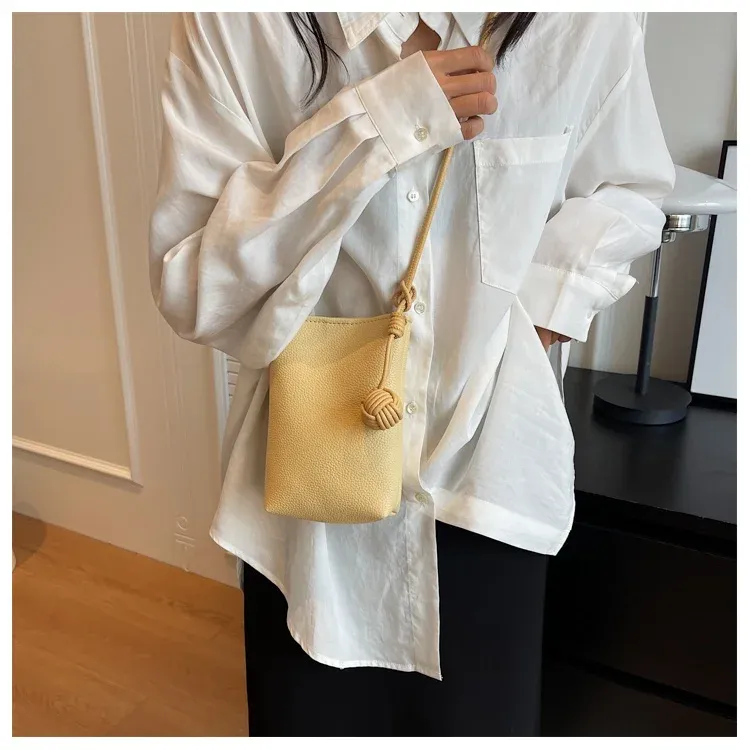 Sac en cuir, détail