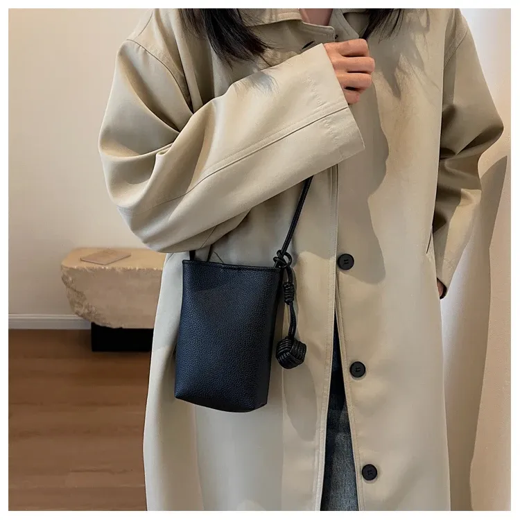 Sac en cuir, détail