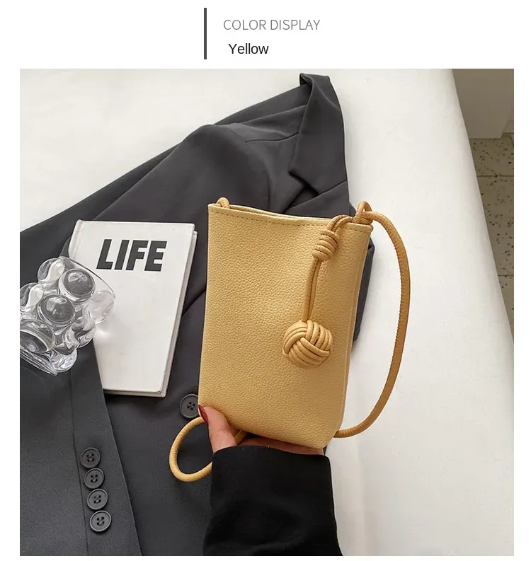 Sac en cuir, détail