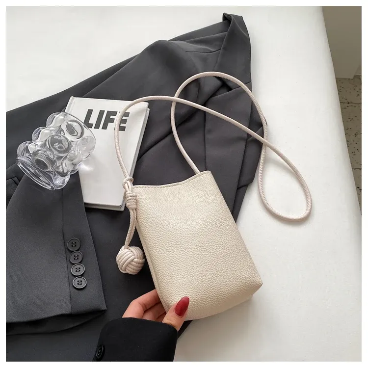Sac en cuir, détail