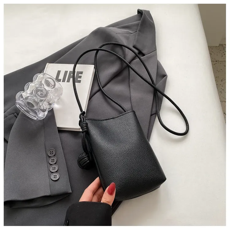 Sac en cuir, détail