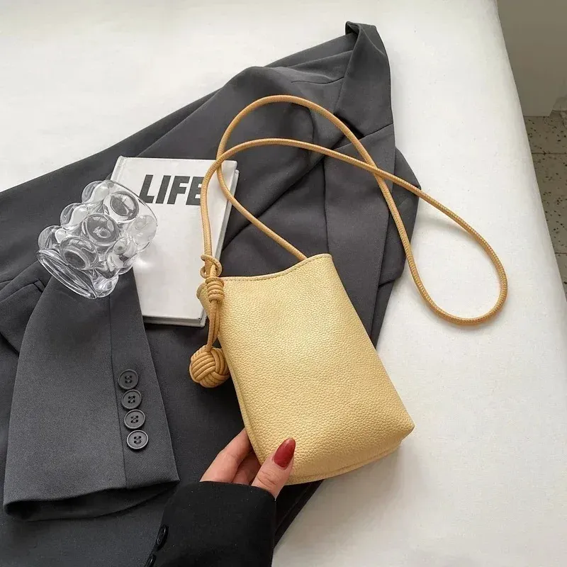 Petit sac à bandoulière en cuir pour femme, compatible smartphone 10