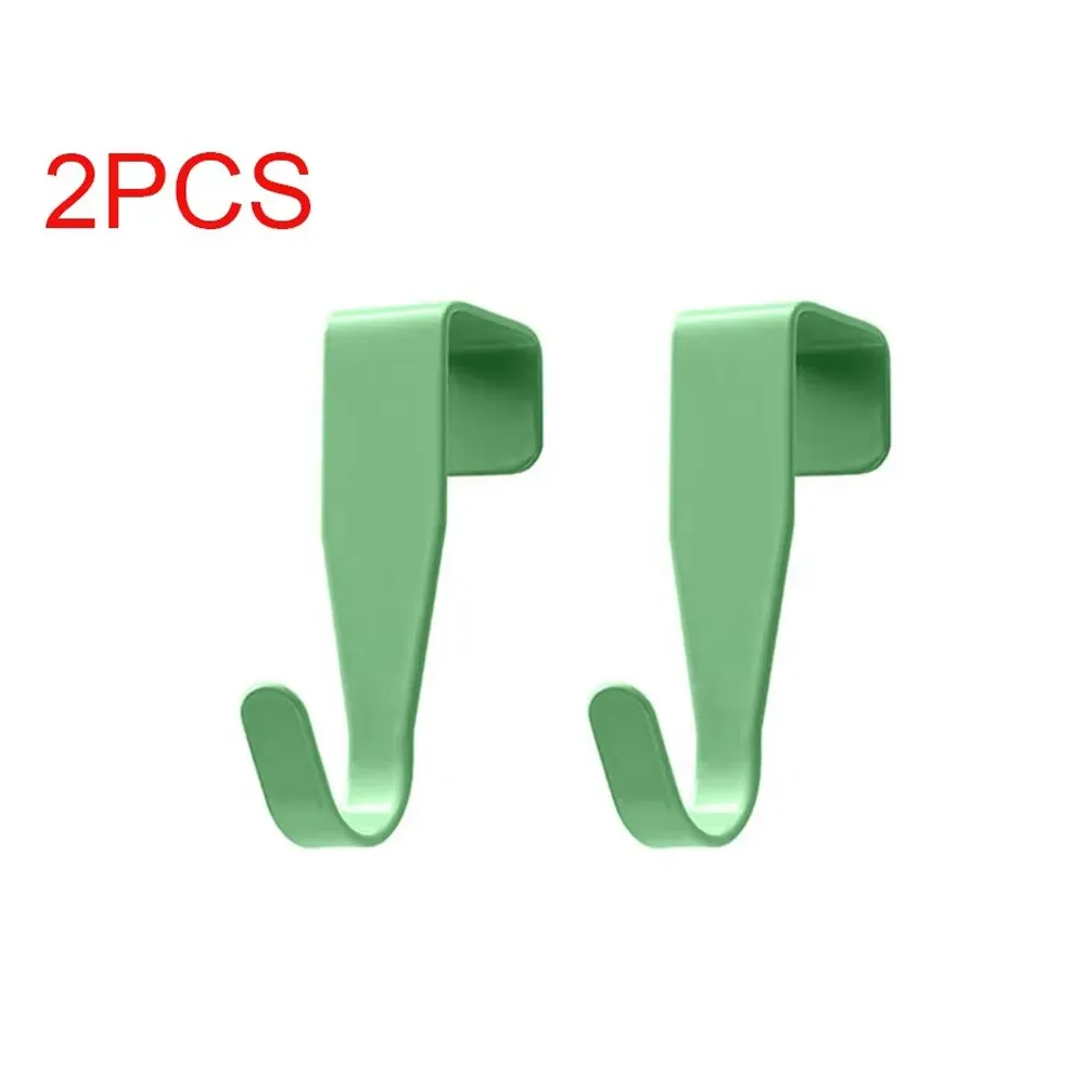 Crochets colorés pour porte d'armoire, lot de 2 – Rangement pour cuisine, salle de bains et bureau 14
