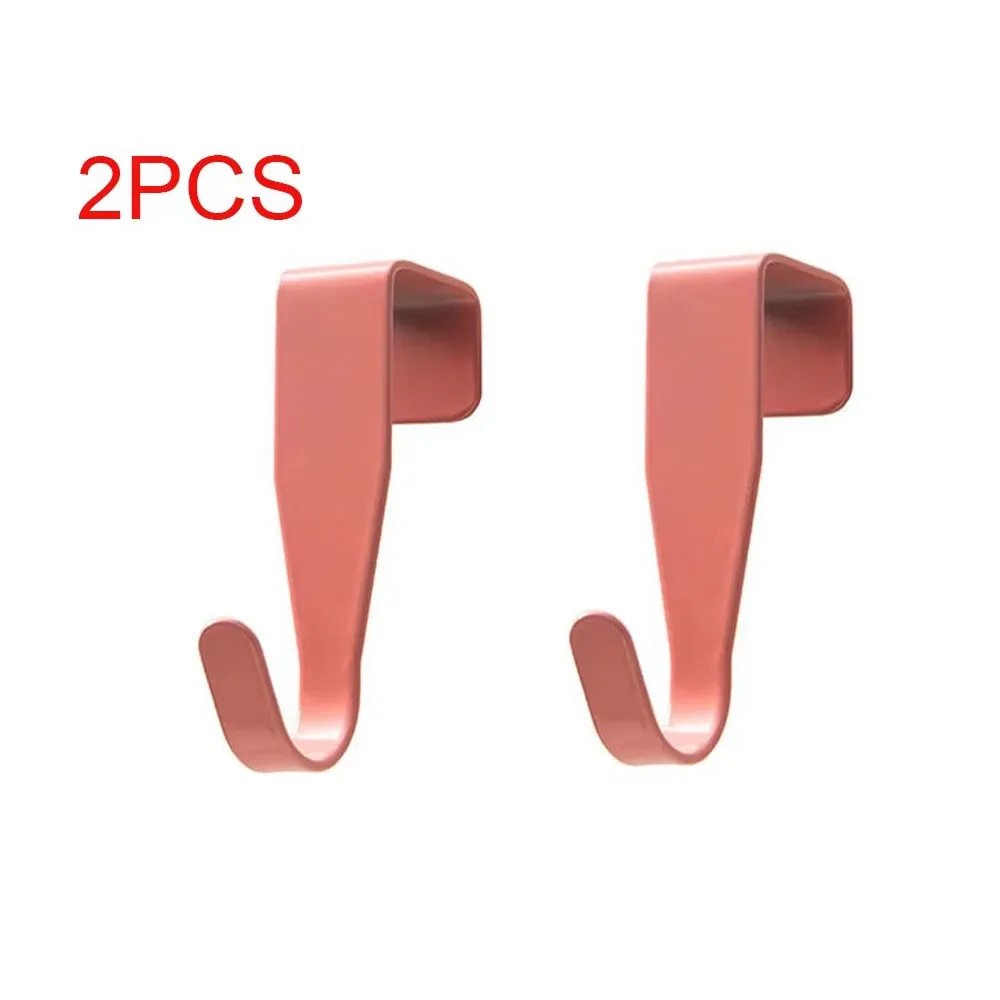 Crochets colorés pour porte d'armoire, lot de 2 – Rangement pour cuisine, salle de bains et bureau 13