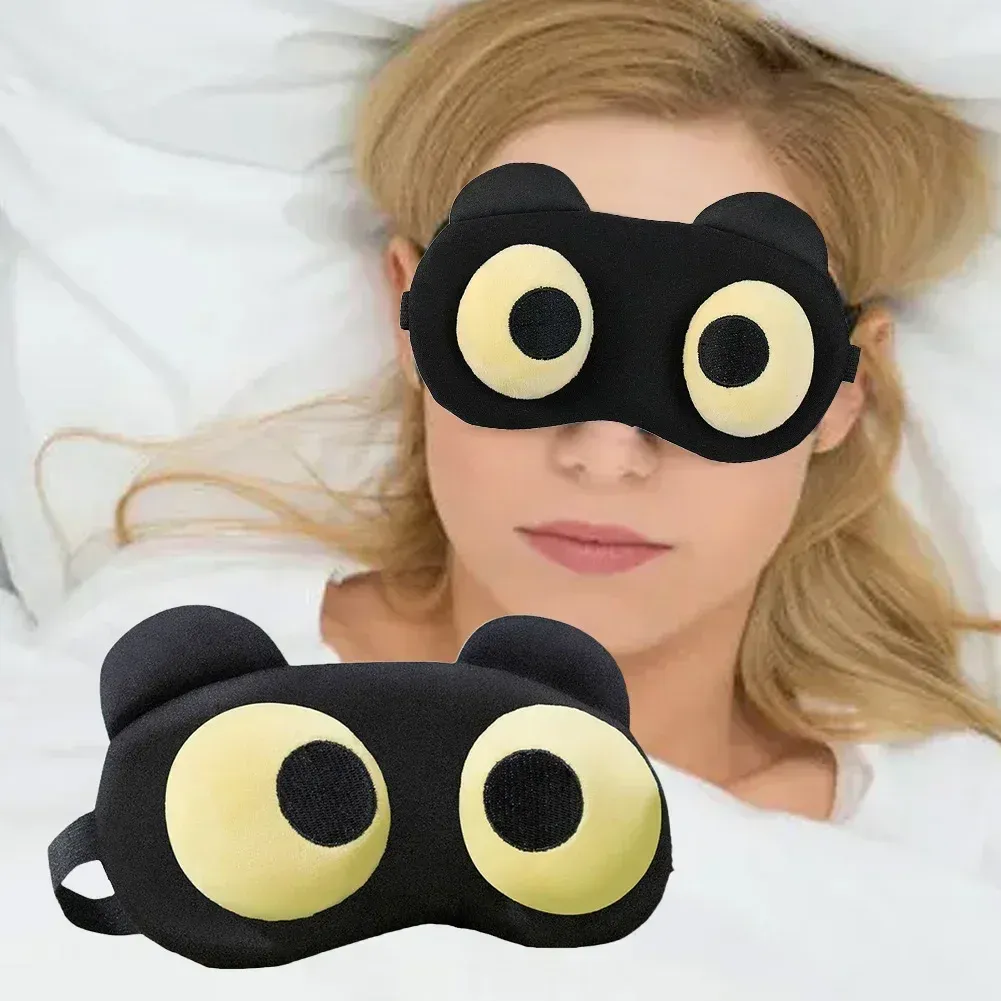 Masque de sommeil en polyester, vue détaillée