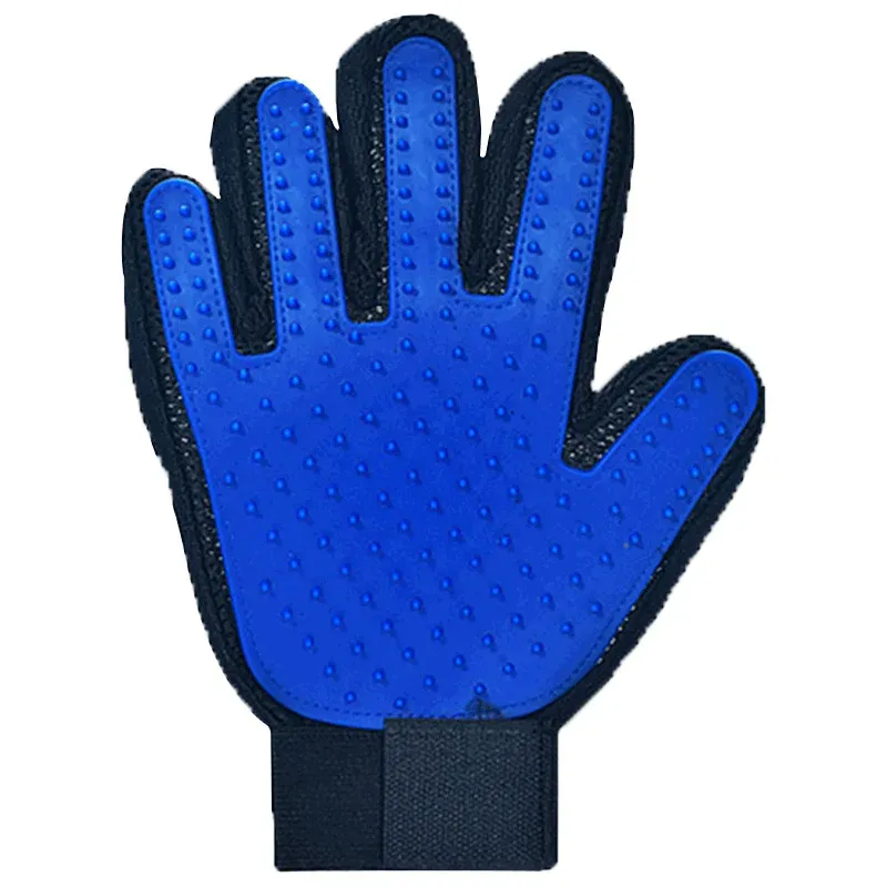 Gant de toilettage pour chat, 1 pièce, brosse pour animaux de compagnie, pour enlever les poils de chien et de chat, peignes de nettoyage, gants de massage 10