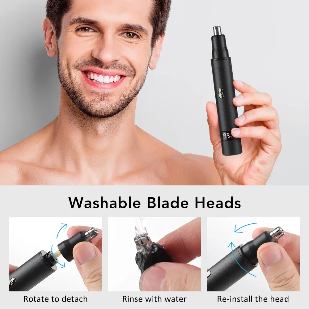 Têtes de tondeuse détachables