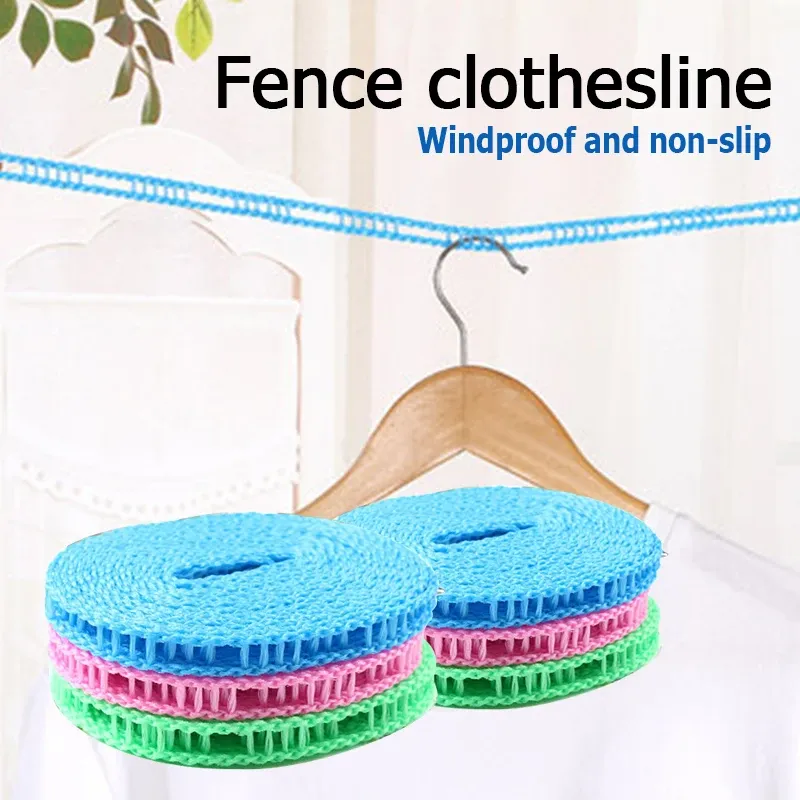 Installation de la corde à linge
