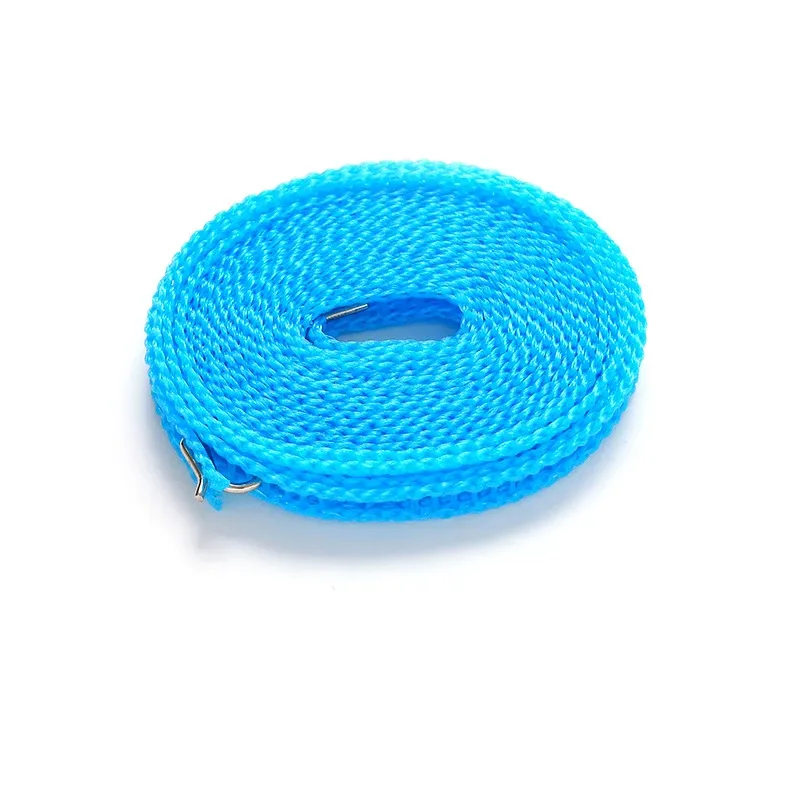 Corde à linge portable 5/8/10 m, antidérapante et coupe-vent, pour séchage de couette, voyage et plein air 7