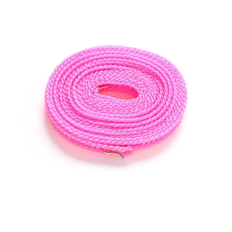 Corde à linge portable 5/8/10 m, antidérapante et coupe-vent, pour séchage de couette, voyage et plein air 9