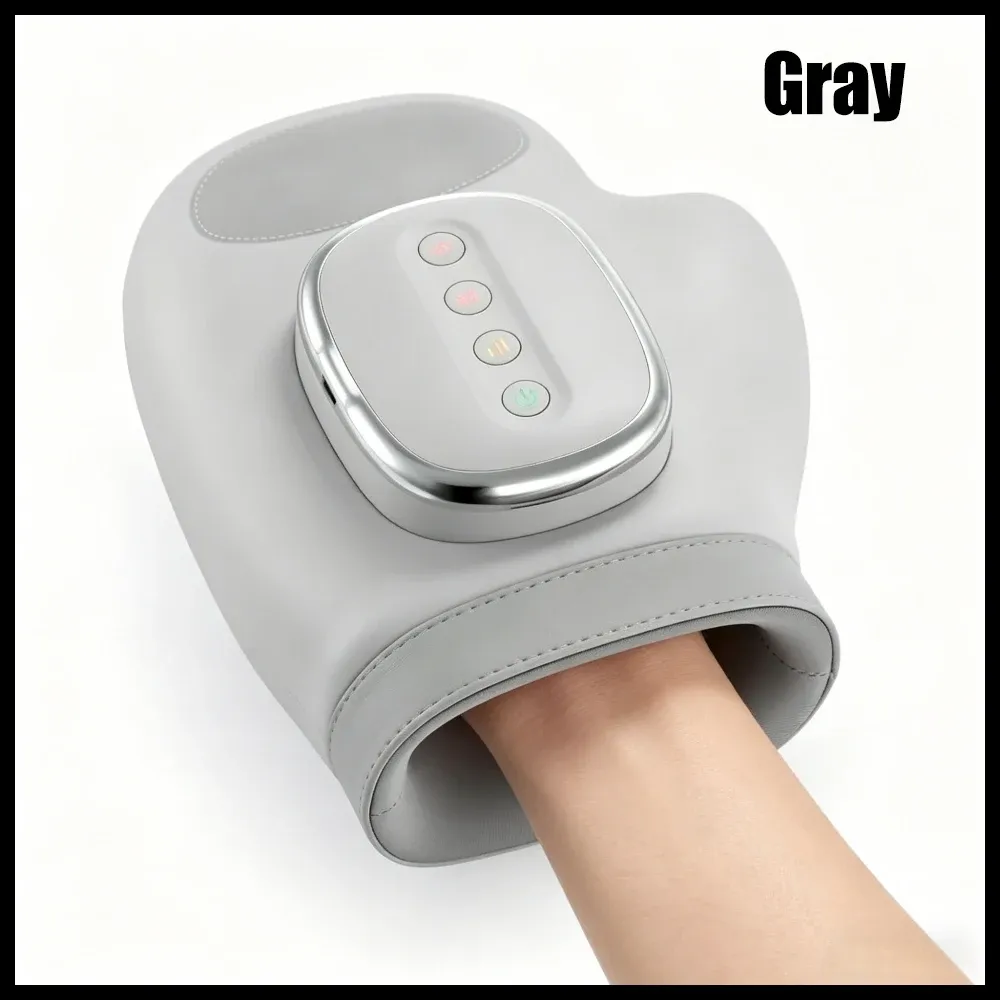 Masseur de mains à compression pneumatique, gant vibrant pour la détente des muscles des mains, massage des doigts, du poignet et de la paume 9