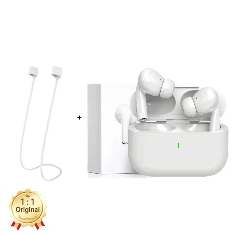 Écouteurs sans fil Bluetooth AirPods Pro d'origine Apple, intra-auriculaires, écouteurs de sport à réduction de bruit, compatibles Xiaomi et iPhone 8