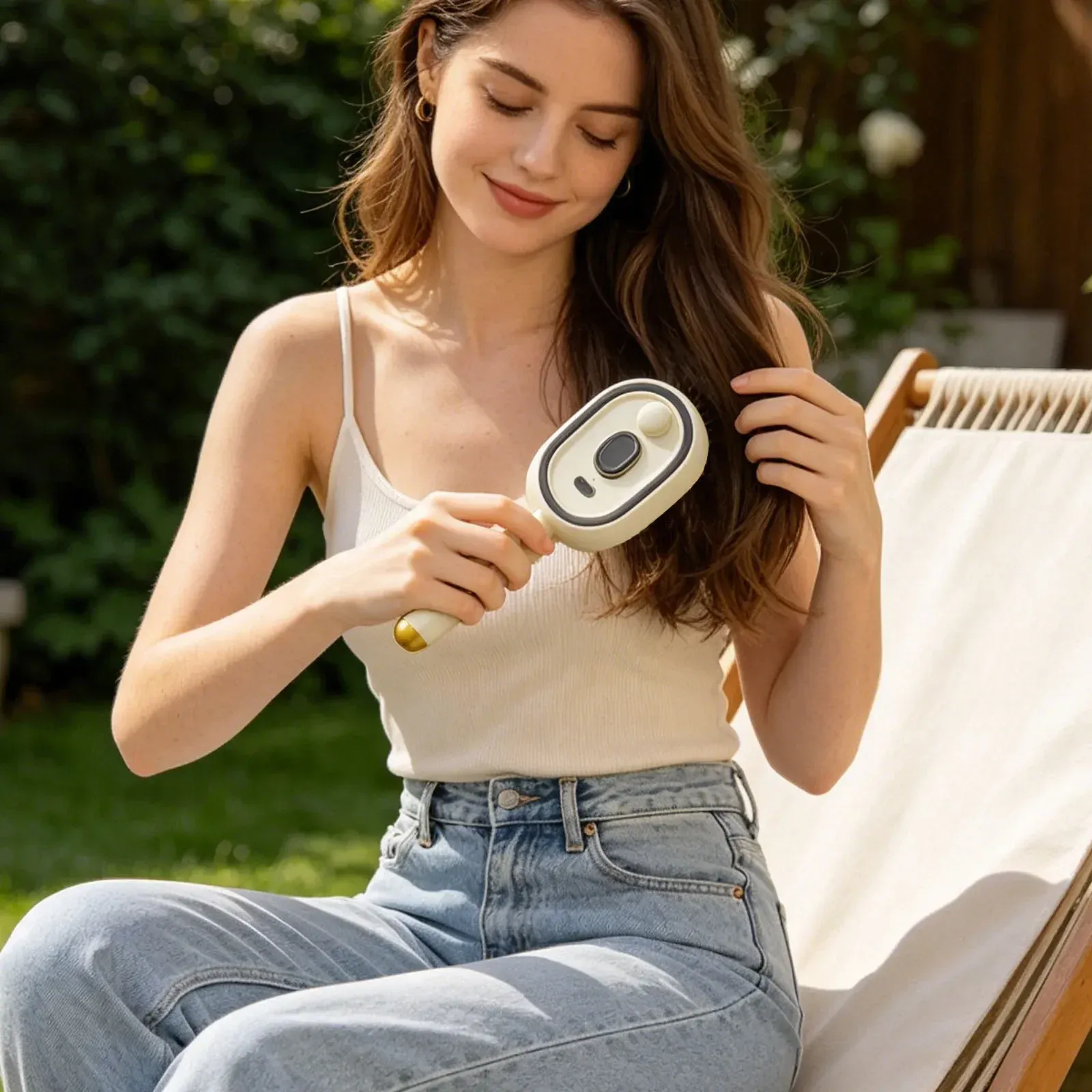 Brosse à vapeur électrique, finitions soignées