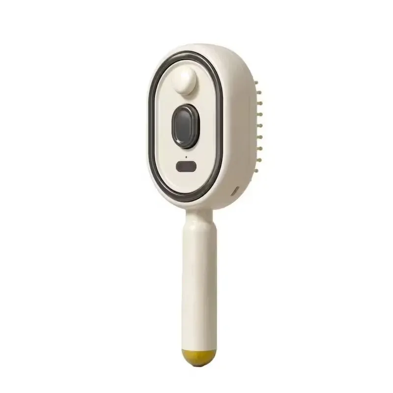Brosse électrique à vapeur avec pulvérisation d'eau, rechargeable par USB-C, pour démêler, lisser, coiffer et dompter les frisottis 7