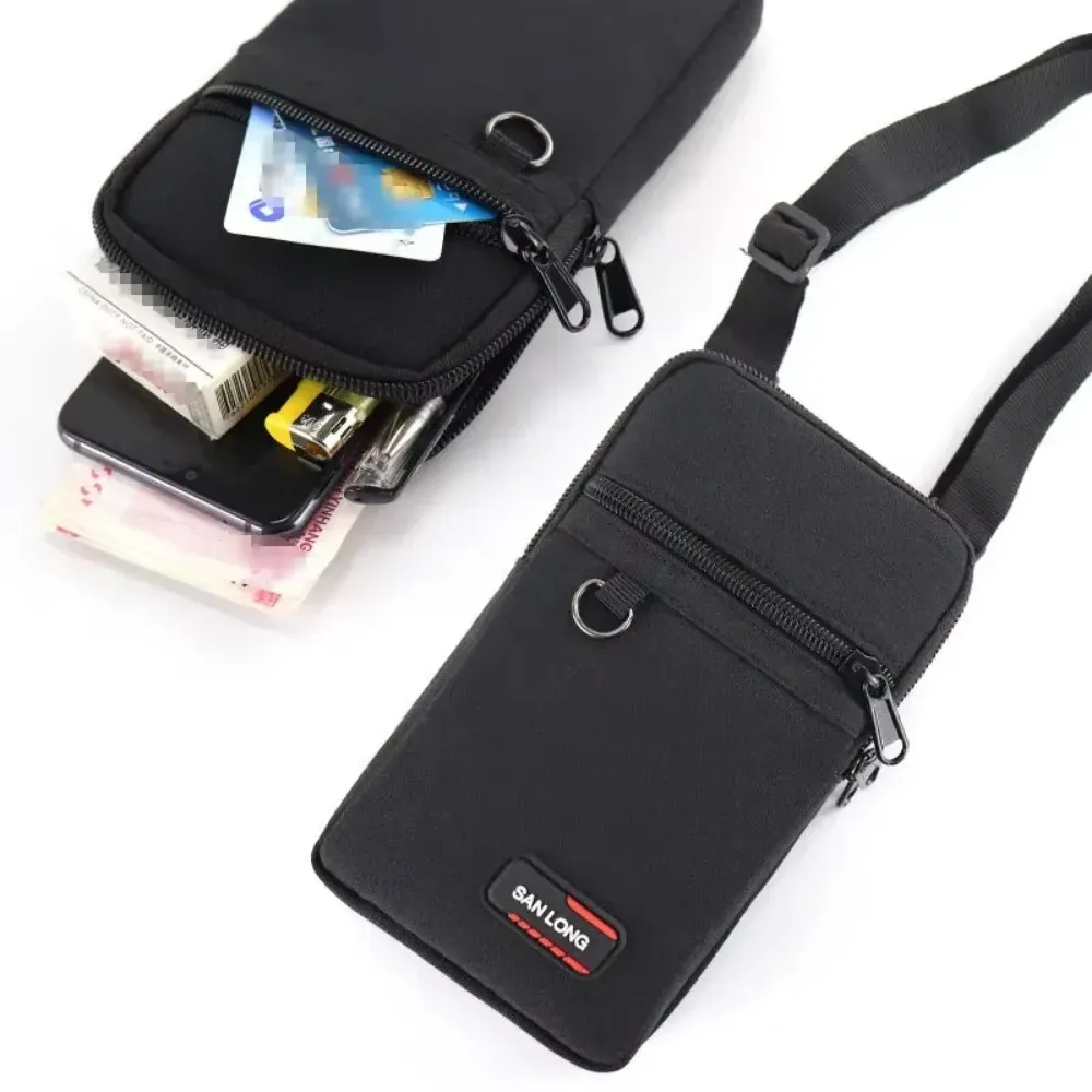 Sac banane étanche à ceinture pour l'extérieur, simple ou double couche, avec pochette pour téléphone, pour hommes et femmes, idéal pour le camping et la chasse 5
