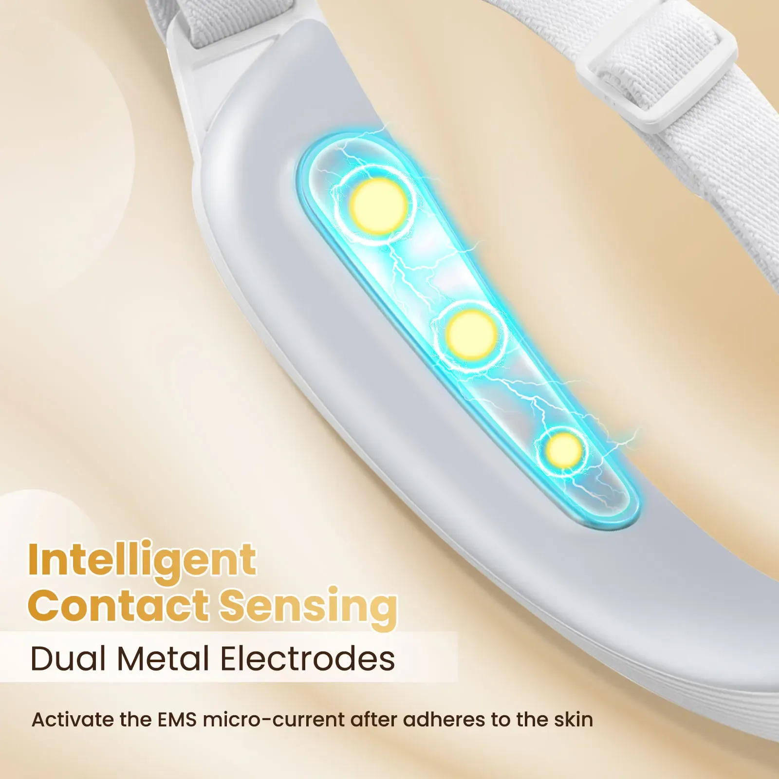 Ceinture de massage électrique EMS pour le visage, anti-double menton, LED, 6 modes, appareil de beauté raffermissant avec télécommande 5