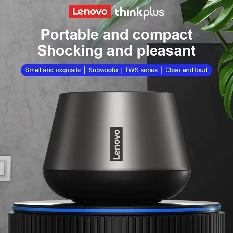 Haut-parleur Bluetooth Lenovo Vpig K3 Pro, basses profondes, enceinte portable d'extérieur pour le camping, son puissant, original 2