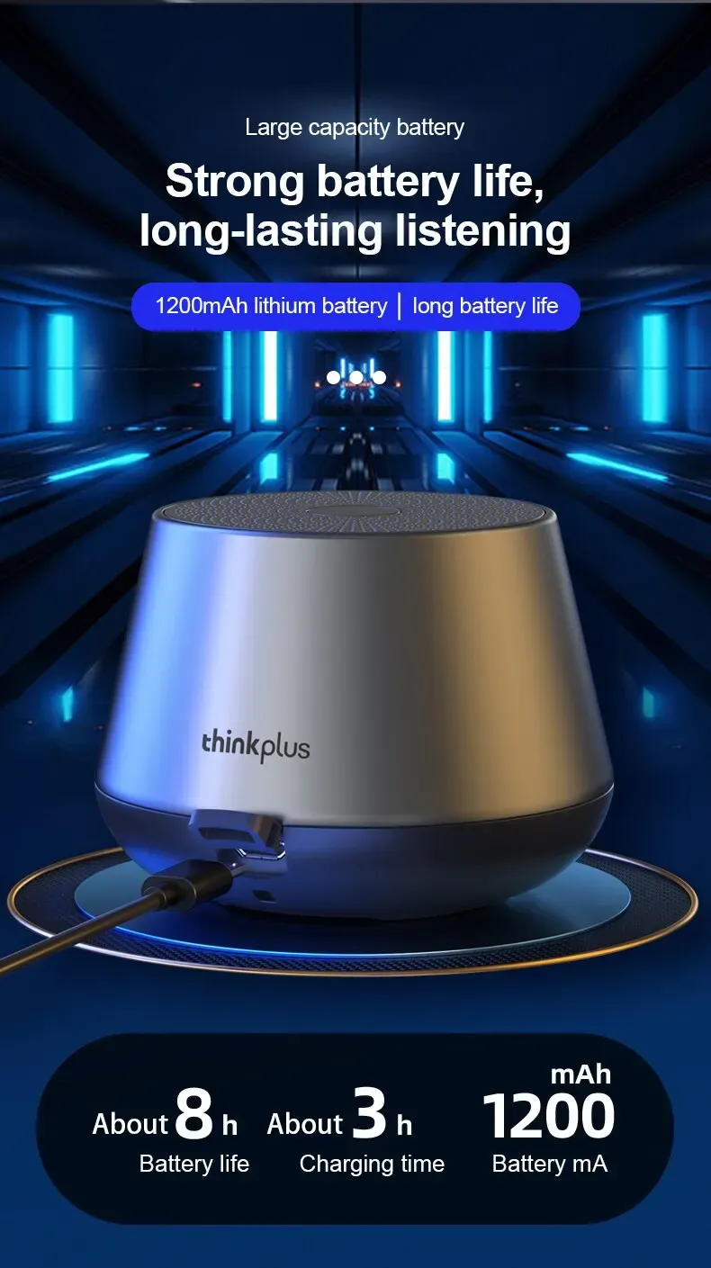 Enceinte portable aux détails soignés