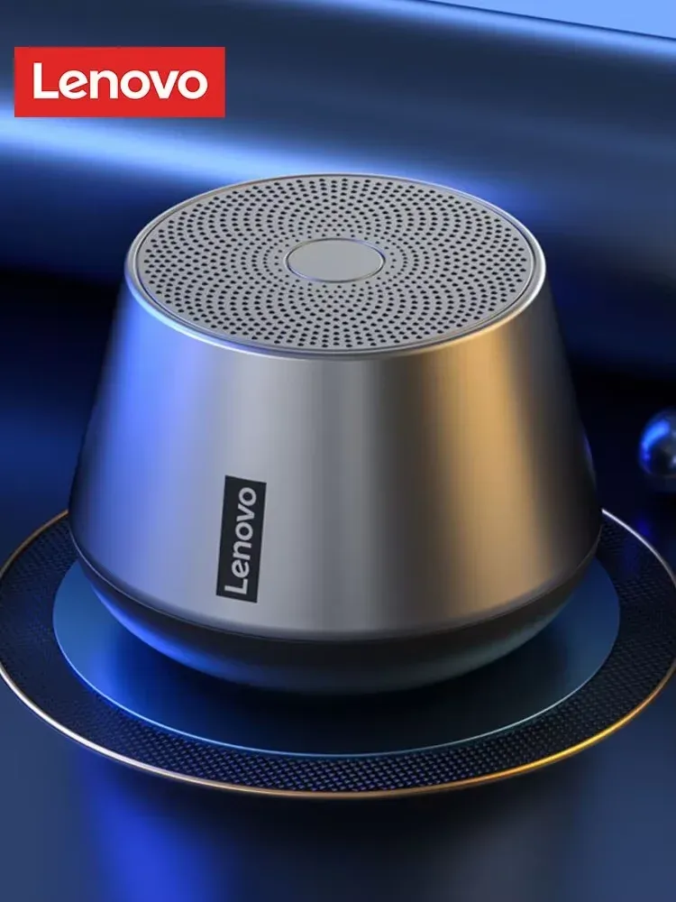 Haut-parleur Bluetooth Lenovo Vpig K3 Pro, basses profondes, enceinte portable d'extérieur pour le camping, son puissant, original 7