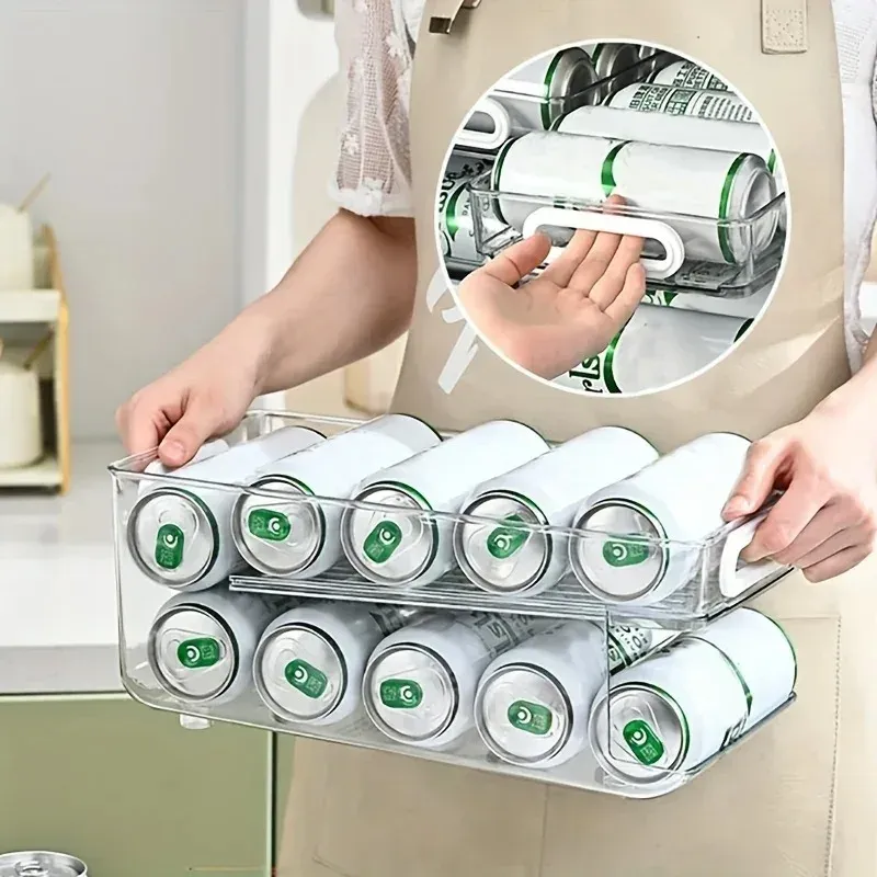 Distributeur de canettes de soda pour réfrigérateur