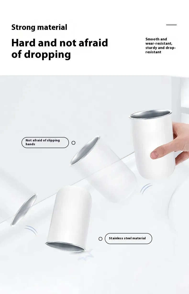 Gobelet magnétique pour une salle de bain élégante