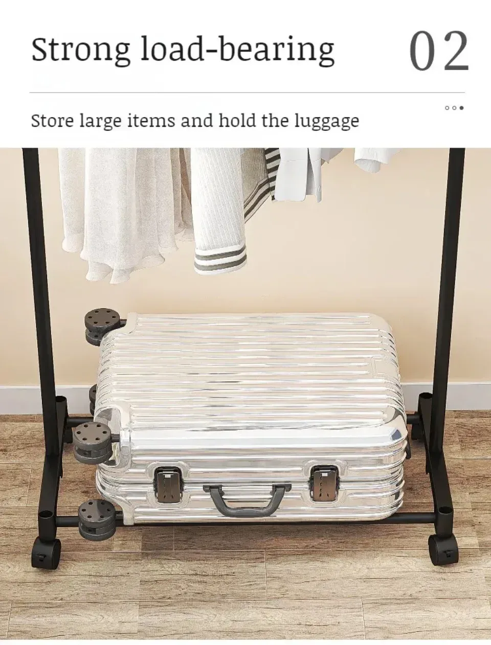 Espace de rangement pour vêtements