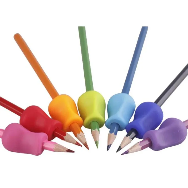 Poignée ergonomique pour stylo, détail de la forme