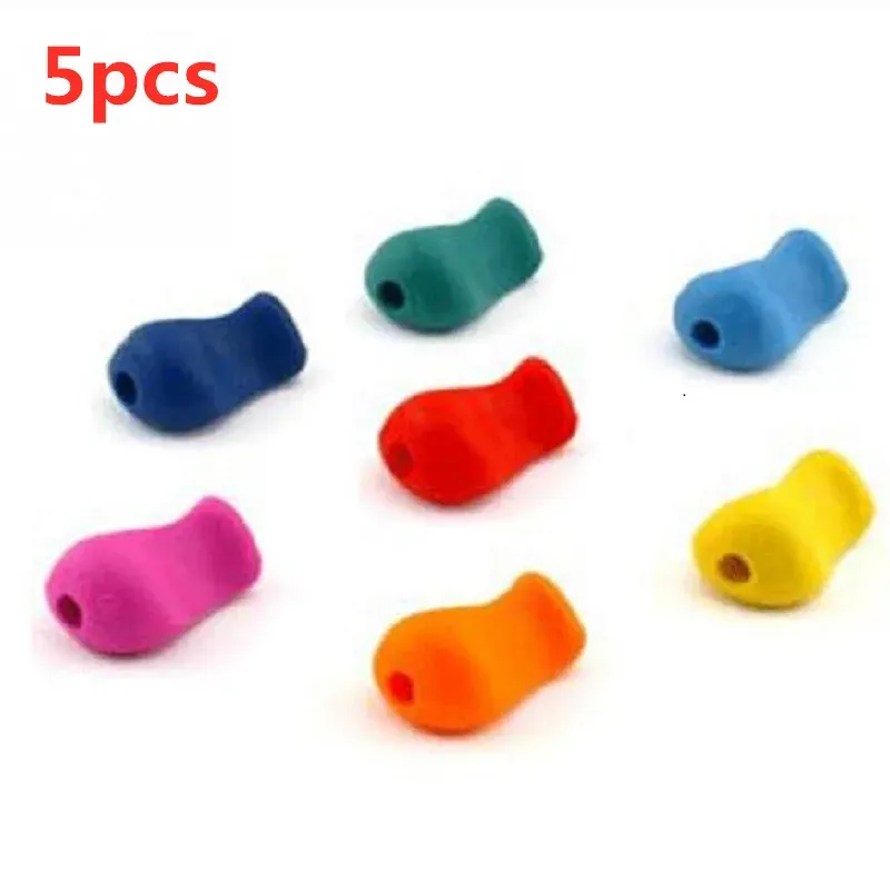 Correcteur d'écriture, outil de correction de posture des doigts, stylo d'entraînement pour enfants, assistant d'écriture, poignée combinée, papeterie pour étudiants, lot de 5 à 10 pièces 7