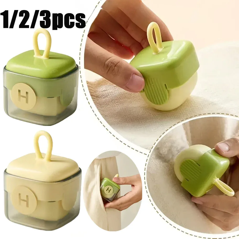 Dissolvant de peluches lavable, multifonctionnel, portable, nettoyage des cheveux, peluche, boule à rouleau collant, poils d'animaux, vêtements, outils anti-poussière, 1/2/3 pièces - Image 1
