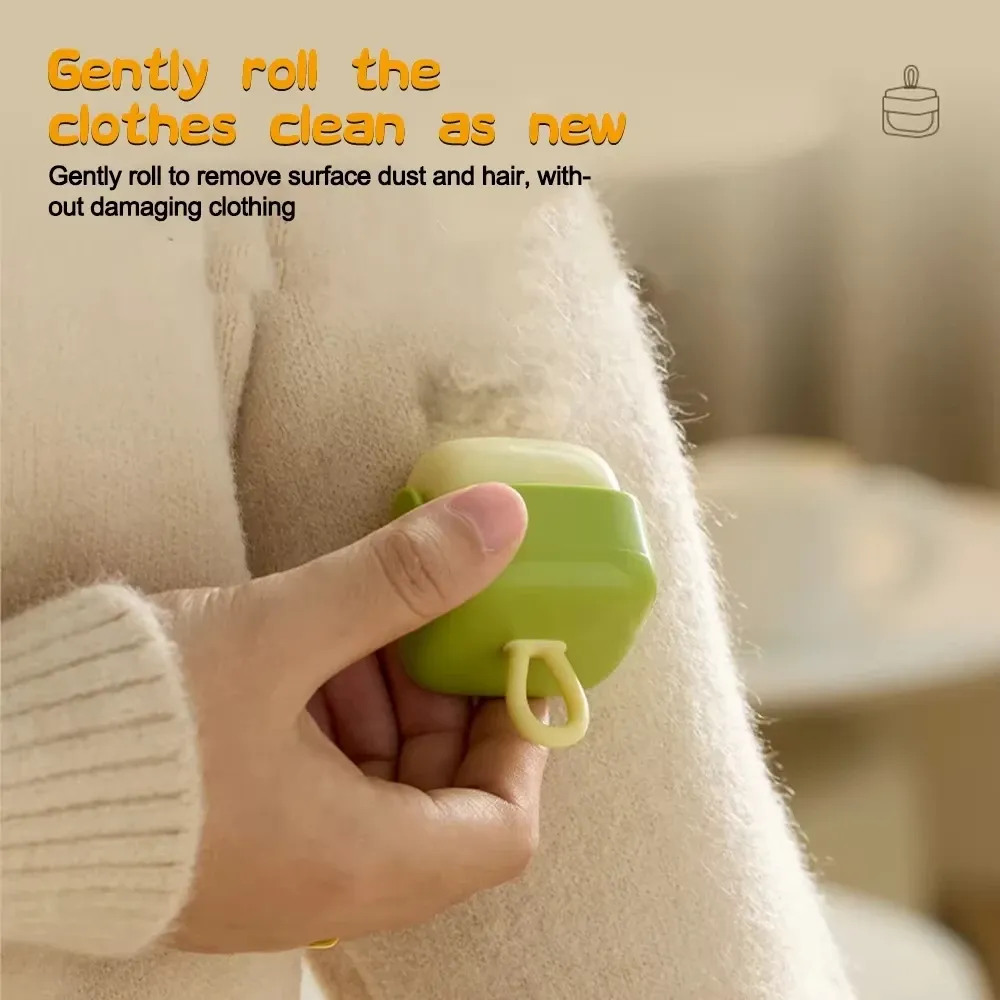 Dissolvant de peluches lavable, multifonctionnel, portable, nettoyage des cheveux, peluche, boule à rouleau collant, poils d'animaux, vêtements, outils anti-poussière, 1/2/3 pièces 2