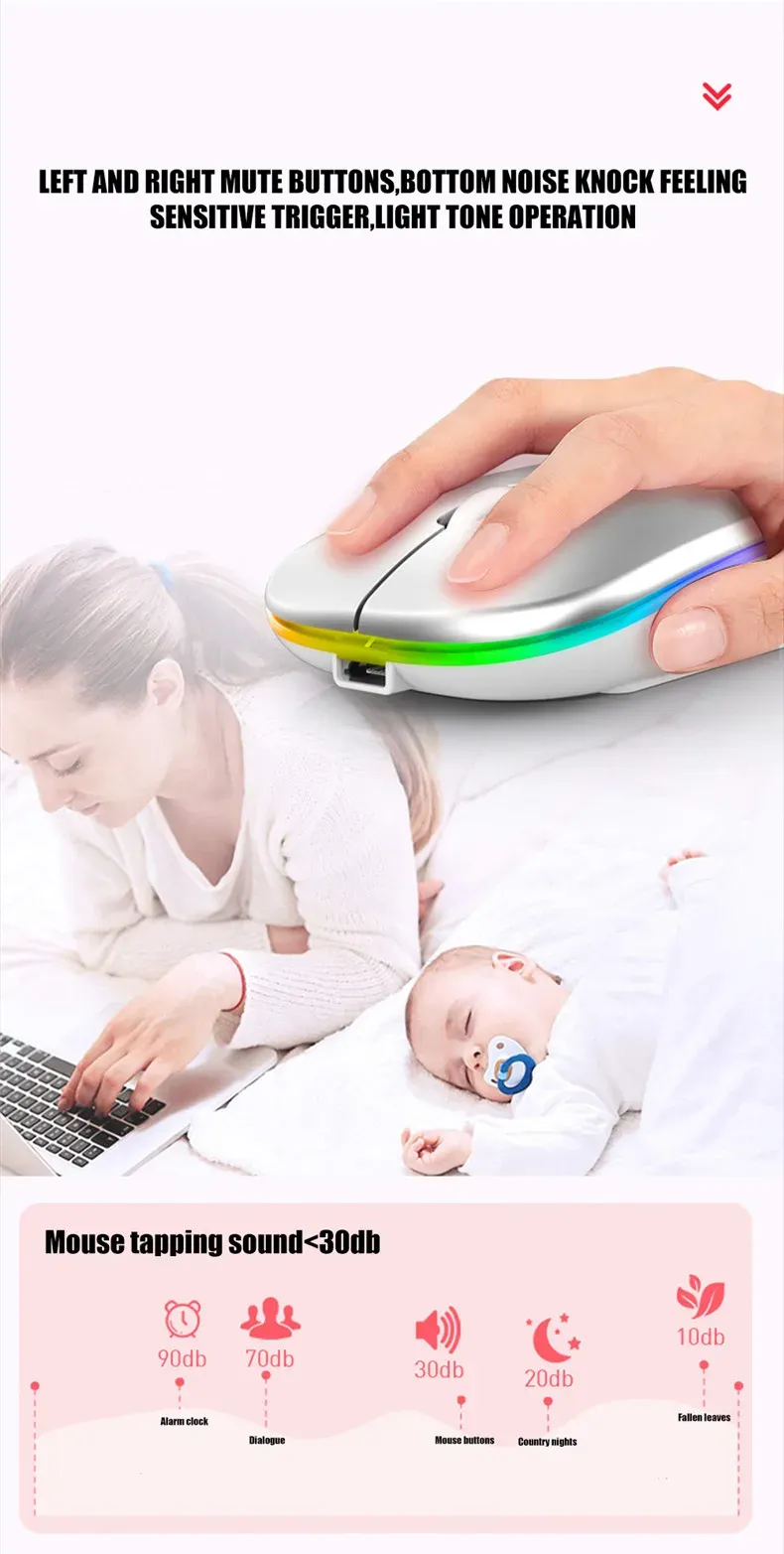 Souris sans fil en usage quotidien