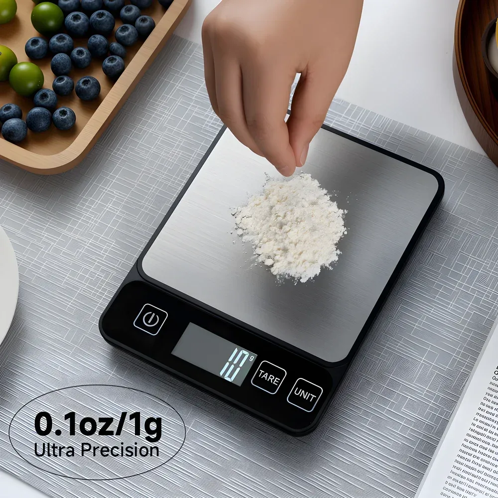Balance de cuisine numérique 10 kg à écran LCD 2