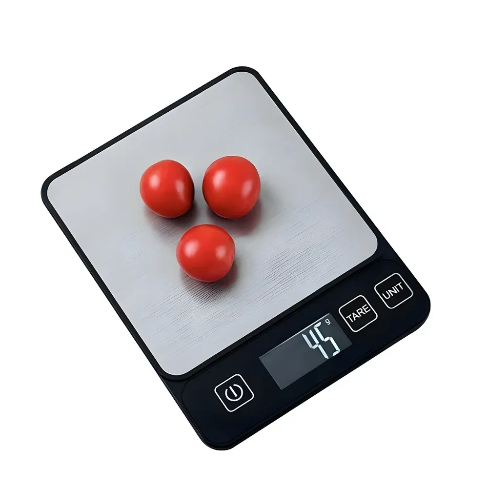 Balance de cuisine numérique 10 kg à écran LCD 7