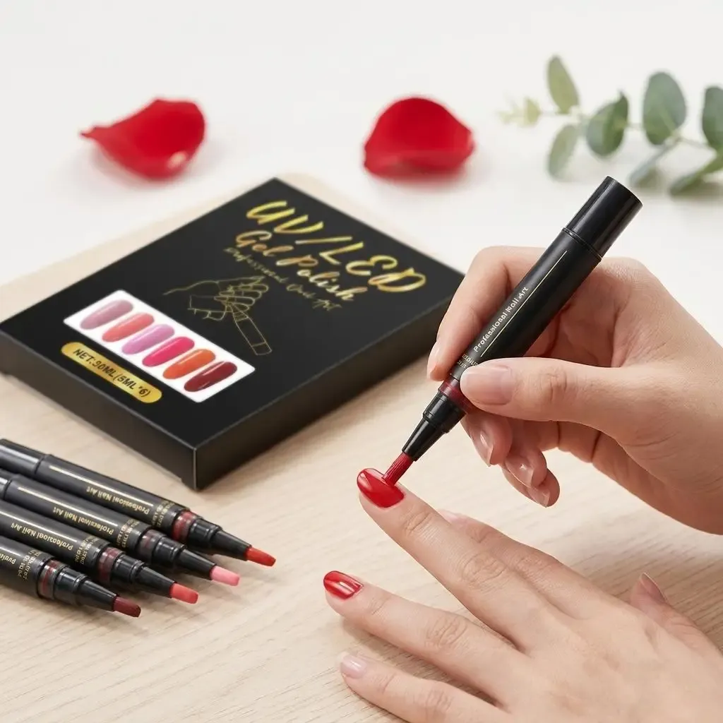 Détail des stylos nail art