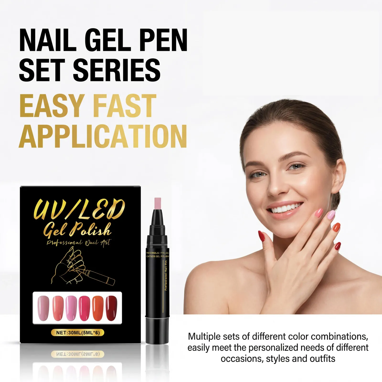 Couleurs vibrantes nail art