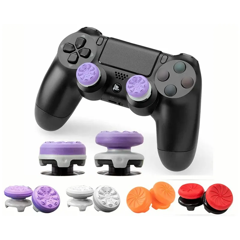 Capuchons d'extension de poignée coordonnés pour manette de jeu