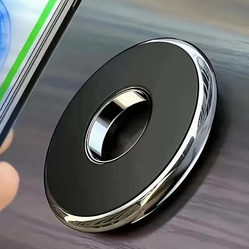 Support magnétique universel pour téléphone de voiture, support rond à aimant pour GPS et smartphone