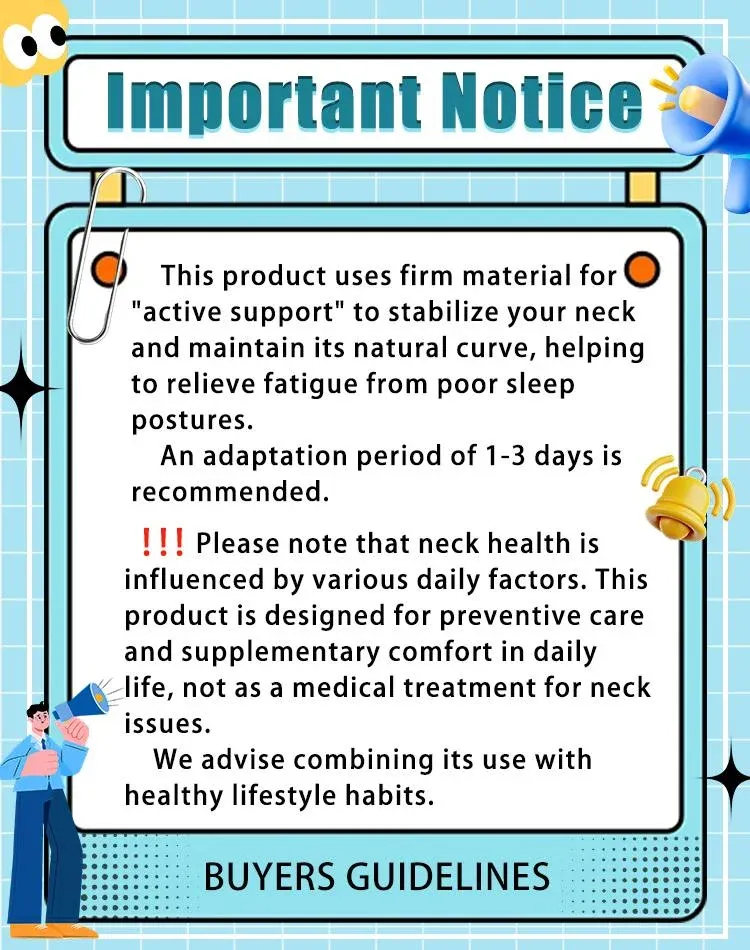 Oreiller chiropratique pour le cou à traction cervicale, soutien de l'alignement de la colonne et des épaules pour un sommeil confortable 3