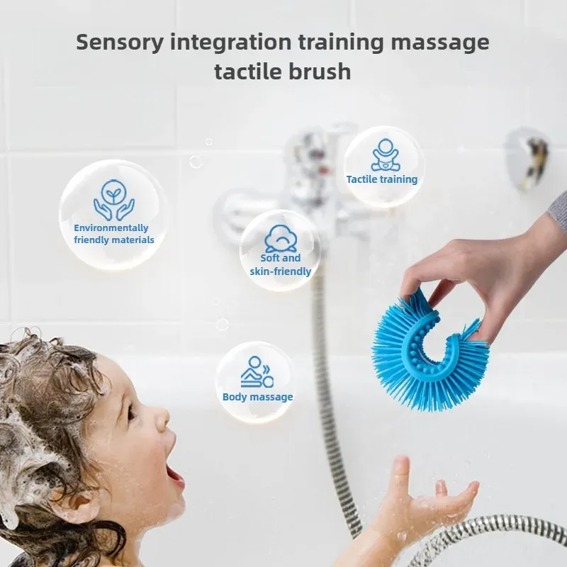 Gommage corporel en silicone, vue d'ensemble