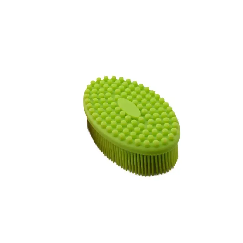 Gommage corporel en silicone, éponge de douche et brosse de bain sèche pour massage du corps, bâton exfoliant, brosse de bain en silicone 8
