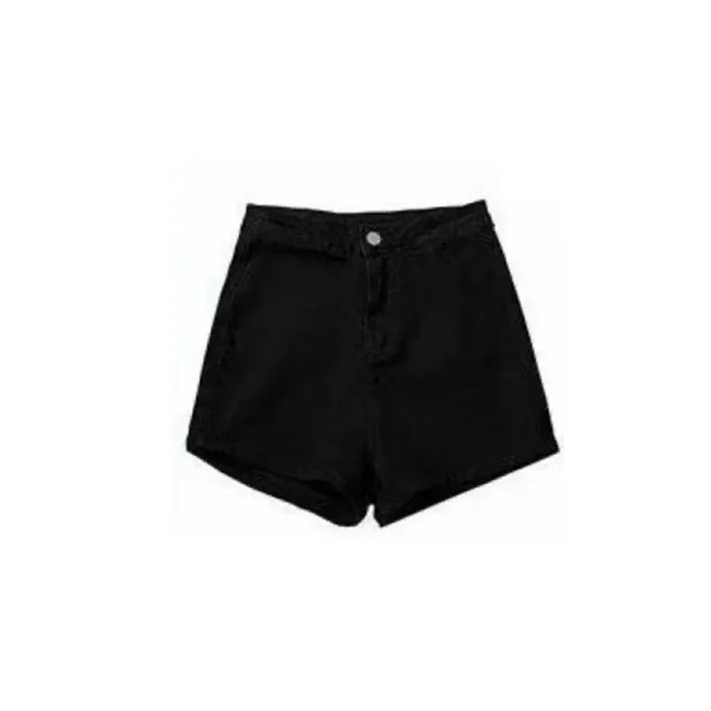 Collants noirs décontractés ultra-courts taille haute, vue détaillée 10