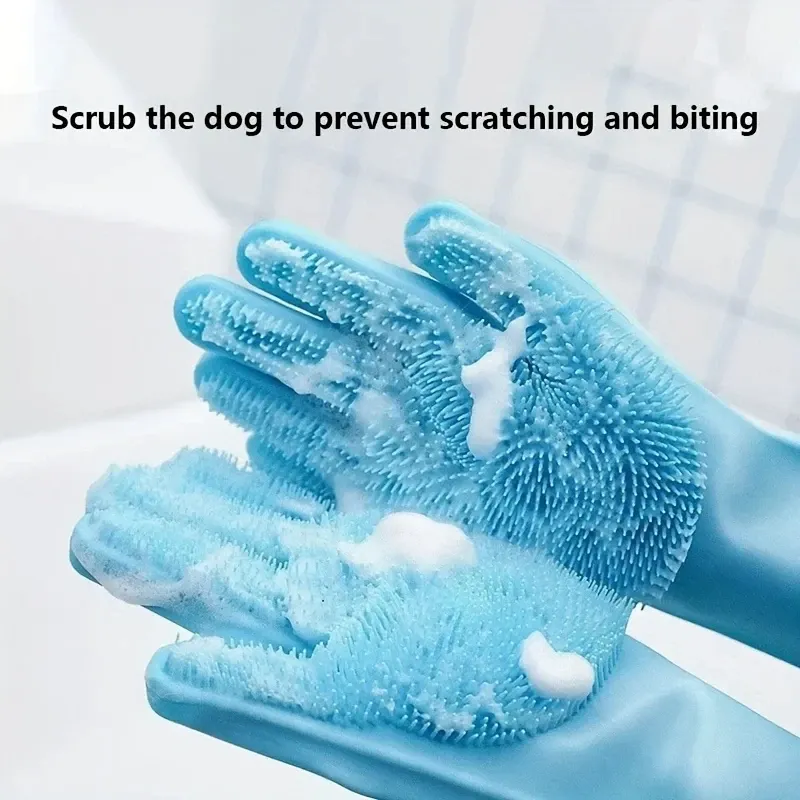 Gant de toilettage pour animaux de compagnie