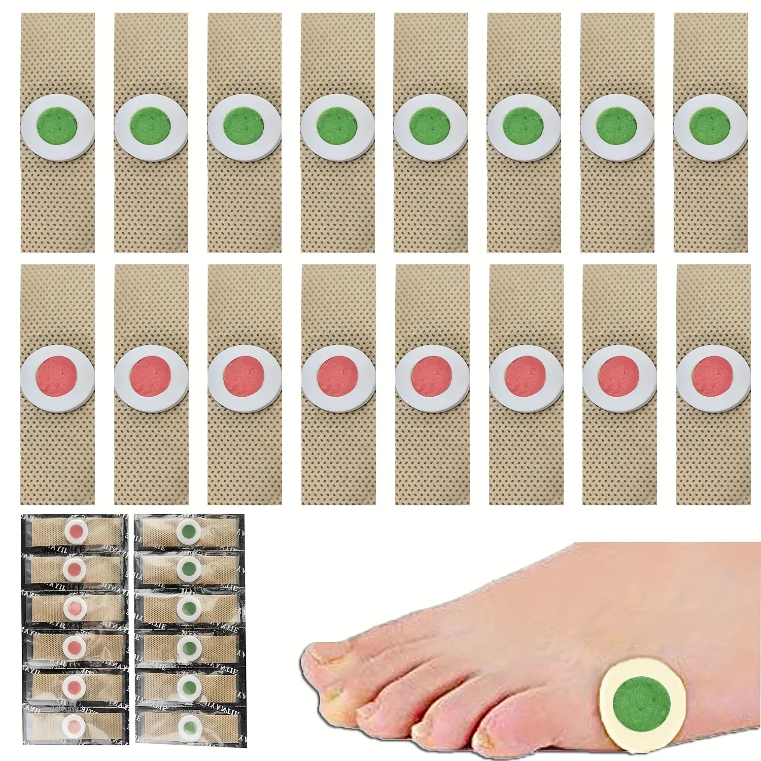 Lot de 12 pansements anti-cors pour les pieds Clavus Paster 2