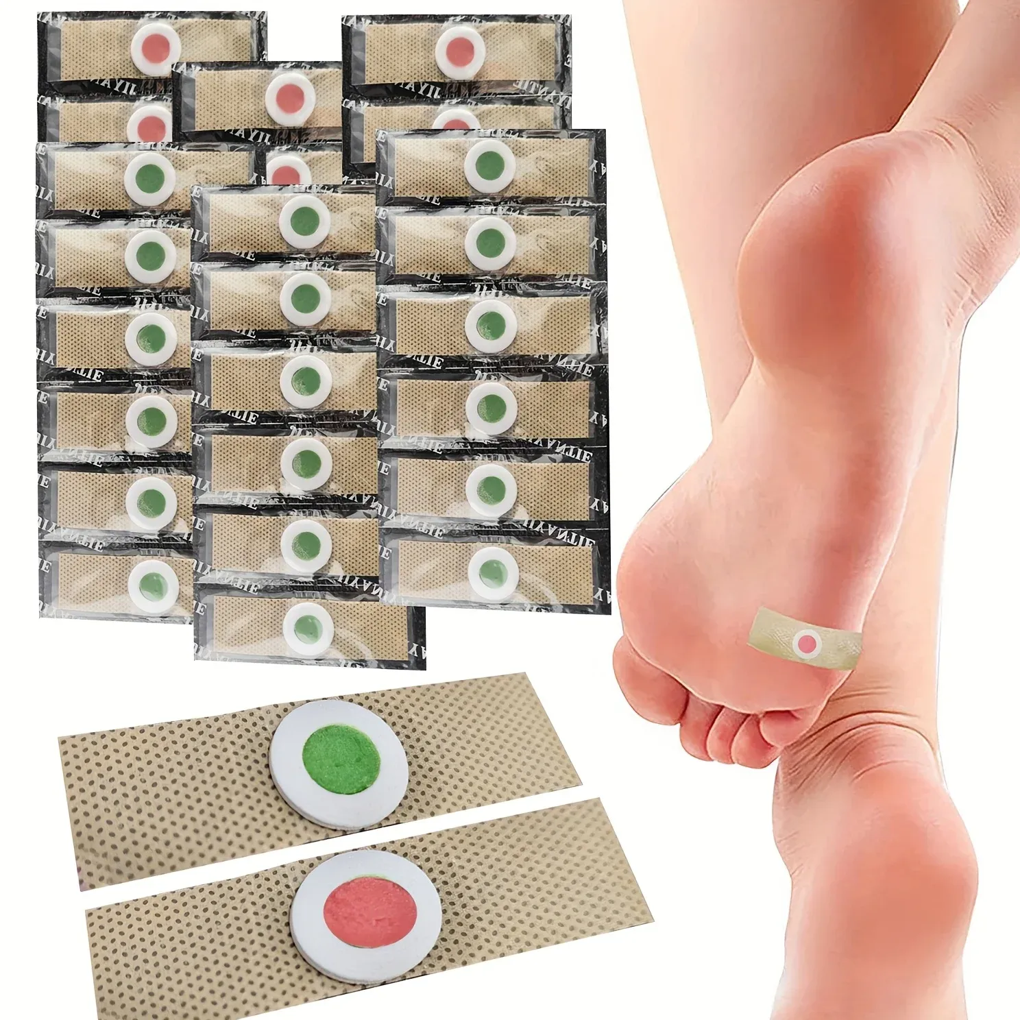 Patchs anti-cors pour le soin des pieds