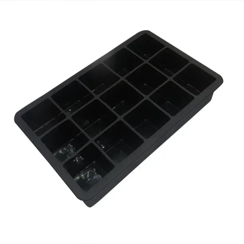 Moule à glaçons en silicone 15 cavités, grand bac, sans BPA, durable, pour bar et pub, idéal pour le vin 3
